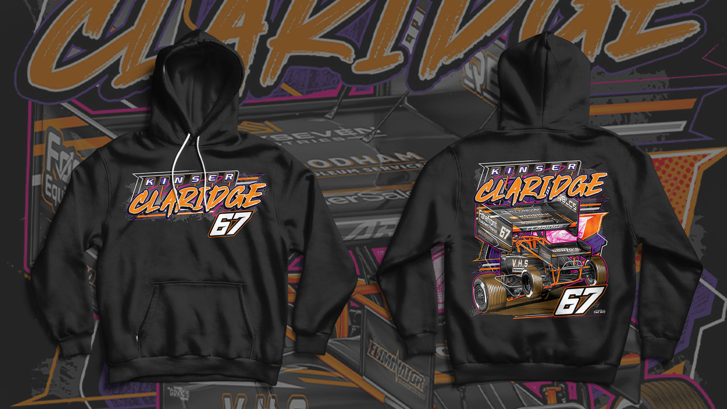 Kinser Claridge - "Back in Black" Hoodie