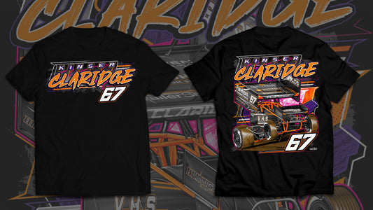 Kinser Claridge - "Back in Black" Edition T-Shirt