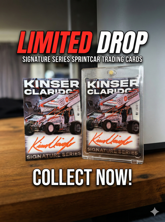 Kinser Claridge #67 "Signature Series" Limited Edition Trading Card