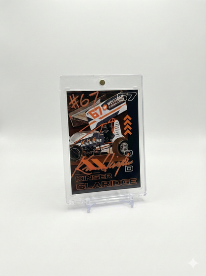 Kinser Claridge #67 | Limited Edition Signed Sprintcard (Series 1)